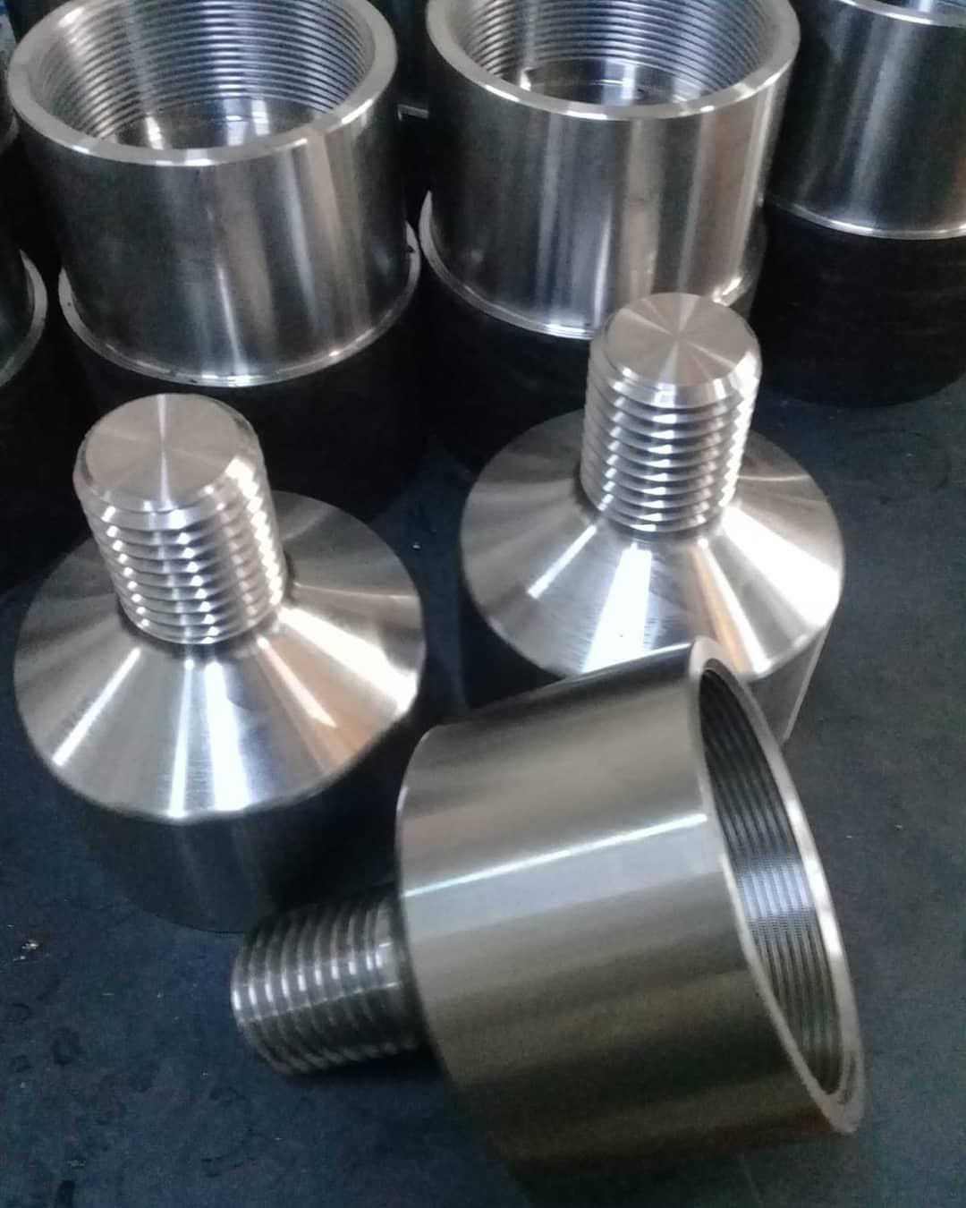 Savunma ve otomotiv sanayisi için Berceste Maden tarafından özel üretilmiş, hassas toleranslı alüminyum CNC yedek parça